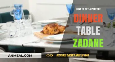 Mastering the Art of Setting a Perfect Dinner Table