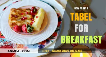 Perfect Breakfast Table Setting: Tips for a Cozy Morning Meal