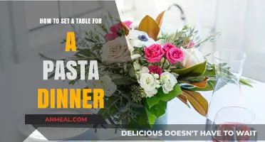 Perfect Pasta Table Setting: A Step-by-Step Guide for Elegant Dining