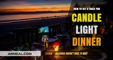 Romantic Candlelight Dinner: Mastering the Art of Table Setting