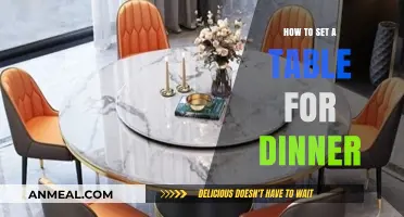 Elegant Dinner Table Setting: A Step-by-Step Guide for Perfect Presentation