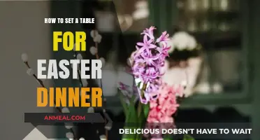 Elegant Easter Table Setting: Tips for a Festive Dinner Celebration