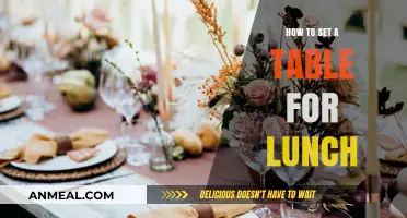 Elegant Lunch Table Setting: A Step-by-Step Guide