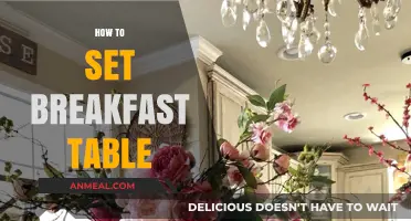 Master the Art of Setting a Perfect Breakfast Table
