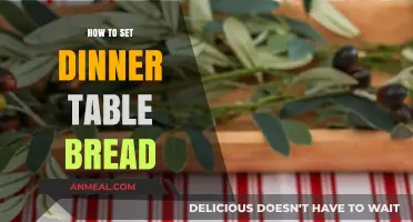 Mastering the Art of Setting a Dinner Table with Bread