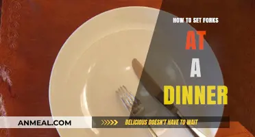 Mastering Table Setting: A Guide to Perfectly Placing Dinner Forks