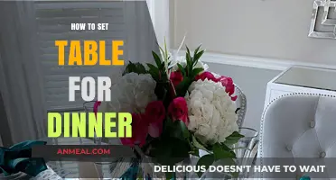 Elegant Dinner Table Setting: A Step-by-Step Guide for Perfect Presentation