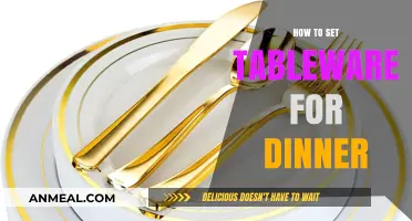 Elegant Tableware Setup: A Step-by-Step Guide for Perfect Dinner Settings