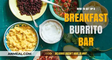 Create Your Own Breakfast Burrito Bar: Easy DIY Setup Guide