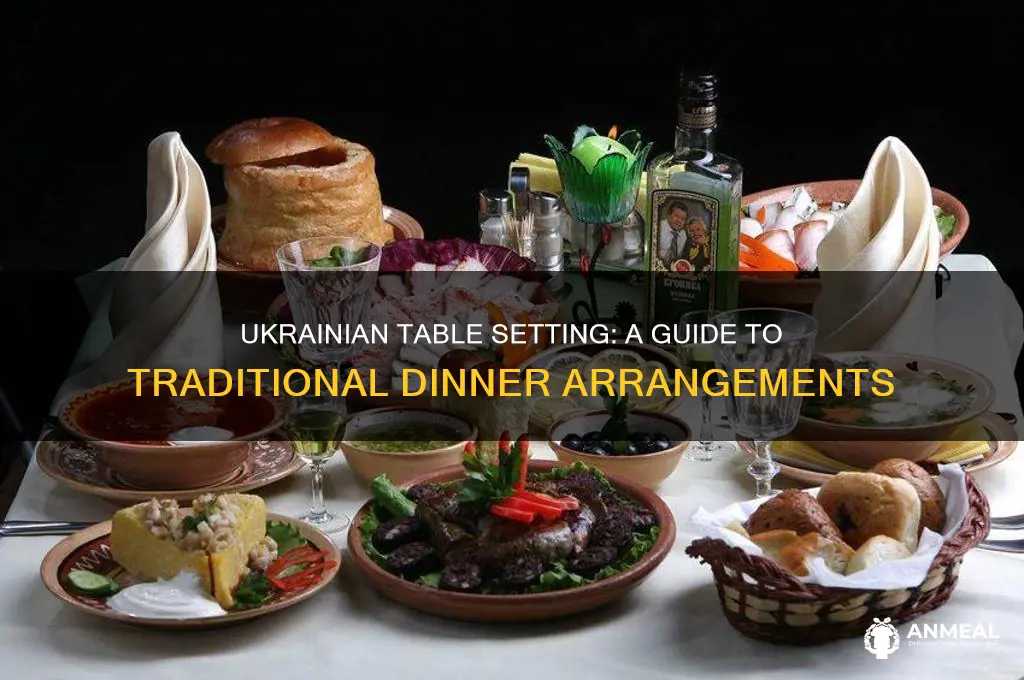 how to set up a dinner table in ukraine