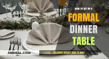 Mastering the Art of Setting a Formal Dinner Table
