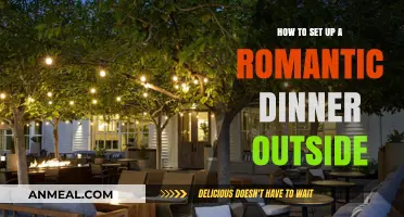 Create a Magical Outdoor Romantic Dinner: Tips and Ideas