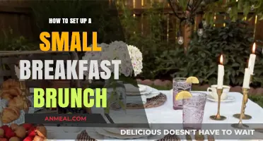Perfect Small Breakfast Brunch Setup: Simple Tips for a Cozy Gathering