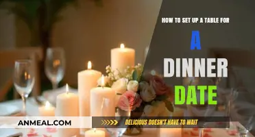 Romantic Dinner Date Table Setting: A Step-by-Step Guide to Impress