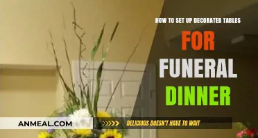 Elegant Funeral Dinner Table Decor: A Step-by-Step Guide