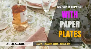 Elegant Paper Plate Table Setting Tips for Effortless Dinner Parties