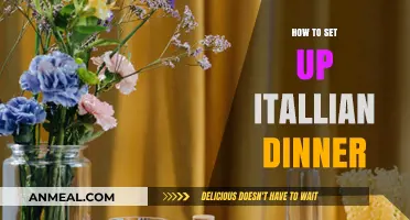 Mastering the Art of Setting Up an Authentic Italian Dinner