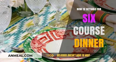 Mastering the Art of Setting a Six-Course Dinner Table