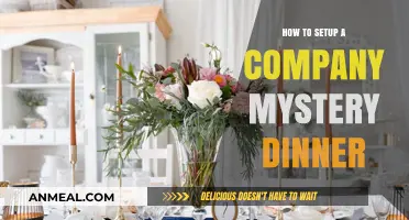 Host an Unforgettable Company Mystery Dinner: A Step-by-Step Guide