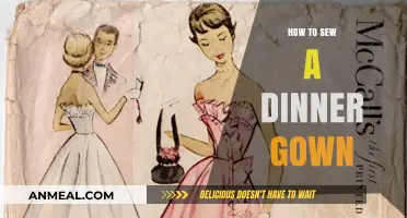 Elegant Evening Wear: Step-by-Step Guide to Sewing a Dinner Gown
