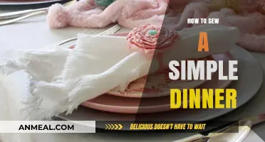 Mastering the Art of Sewing a Simple Dinner Napkin Step-by-Step