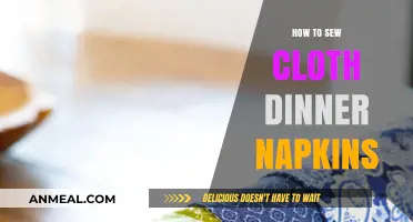 Sewing Cloth Napkins: A Simple DIY Guide for Elegant Dining