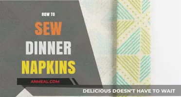 Easy DIY Guide: Sewing Elegant Dinner Napkins for Your Table
