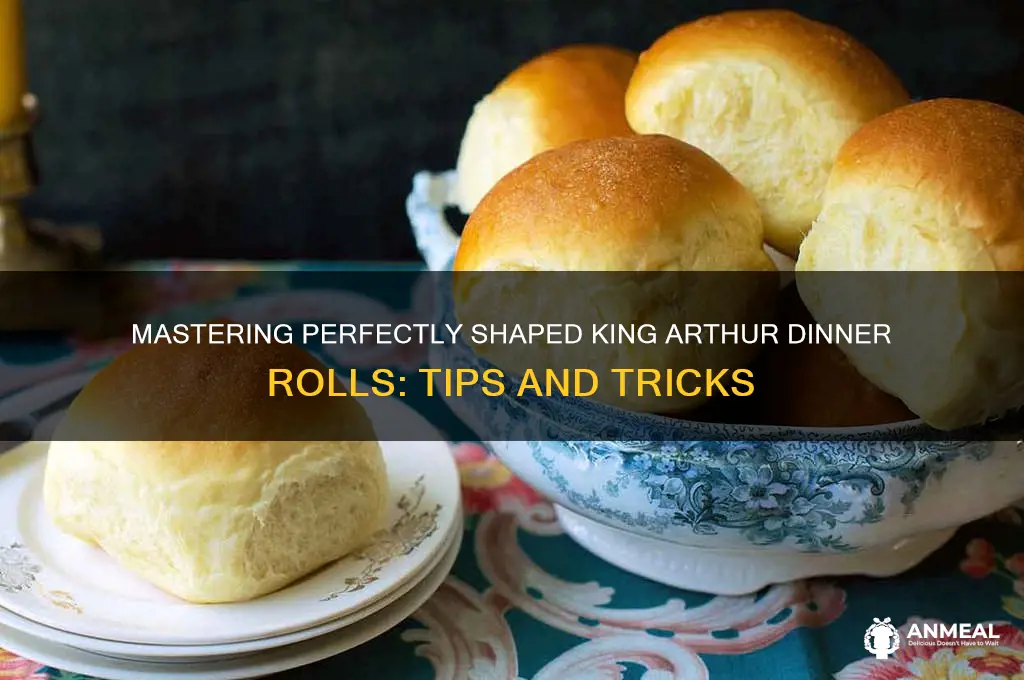 how to shape dinner rolls king arthur