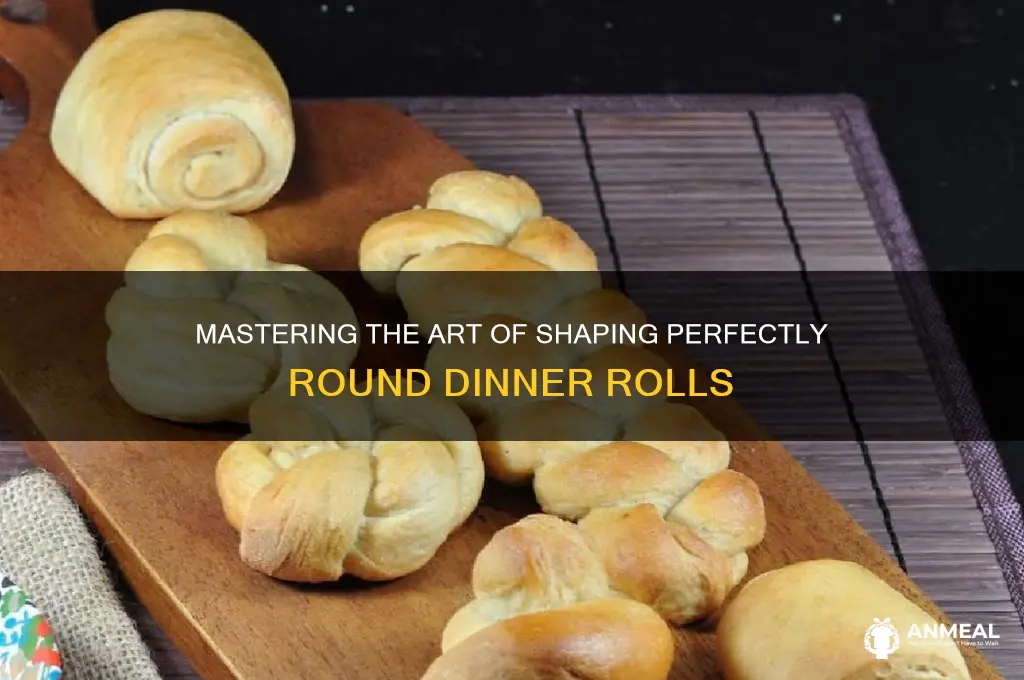 how to shape dinner rolls