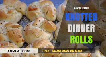 Mastering the Art of Shaping Perfectly Knotted Dinner Rolls