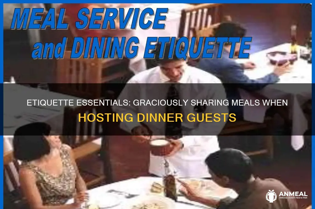 how to share when inviting to dinner