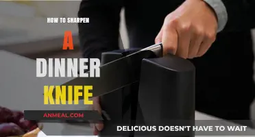 Master the Art of Sharpening Your Dinner Knife Effortlessly