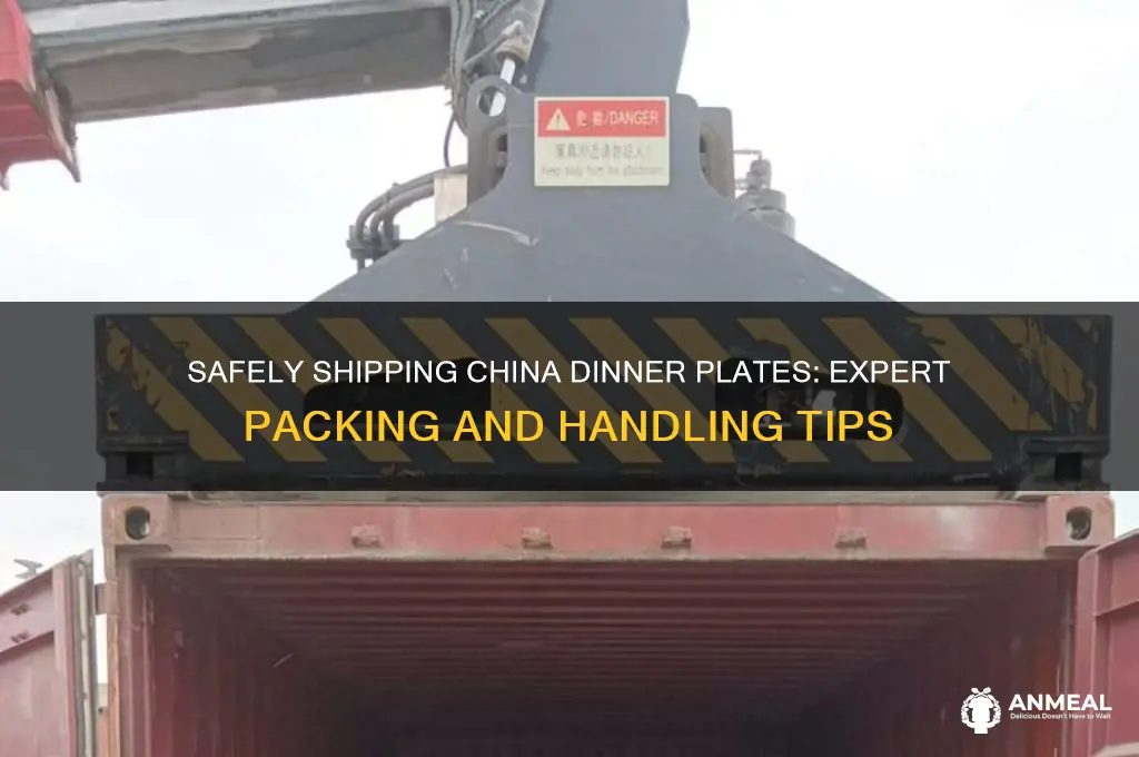 how to ship china dinner plates