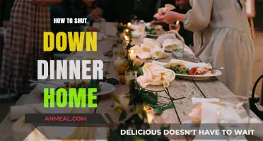 Effortless Steps to Gracefully Shut Down Your Dinner Party at Home