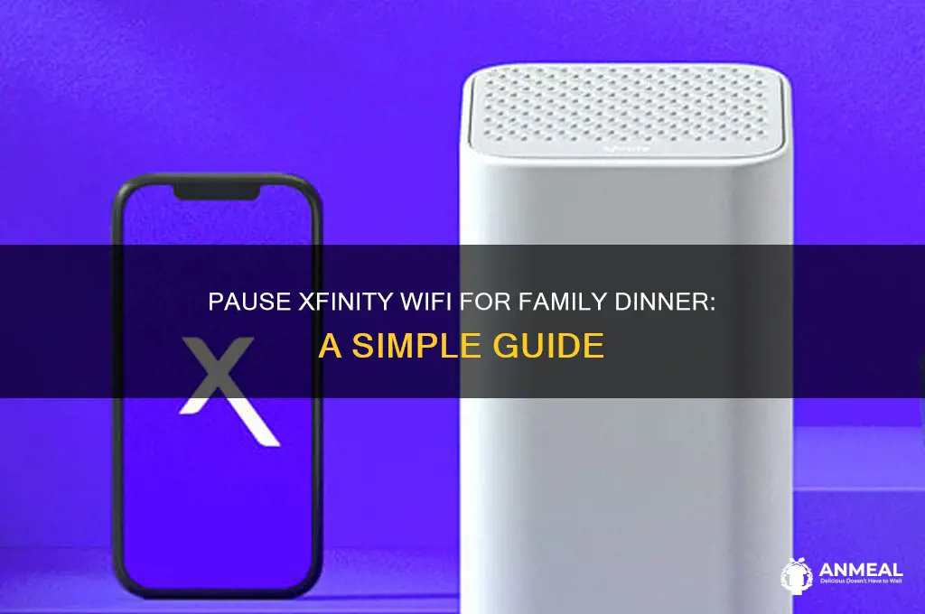 how to shut down xfinity wifi for dinner time