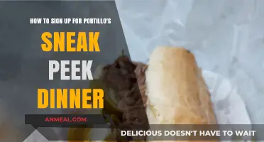 Join Portillo's Sneak Peek Dinner: Easy Sign-Up Guide