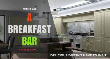 Perfect Breakfast Bar Sizing: Tips for Comfort and Style