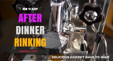 Post-Dinner Drinks: Tips for a Restful Night's Sleep