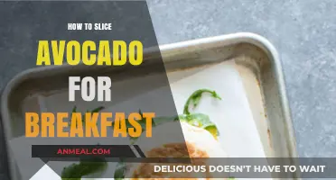 Perfect Avocado Slicing Techniques for a Delicious Breakfast Spread