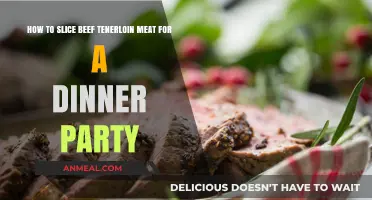 Perfectly Sliced Beef Tenderloin: Impress Your Dinner Party Guests Effortlessly