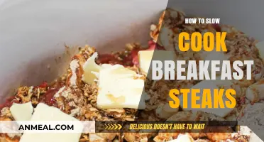 Perfectly Tender Slow-Cooked Breakfast Steaks: A Step-by-Step Guide