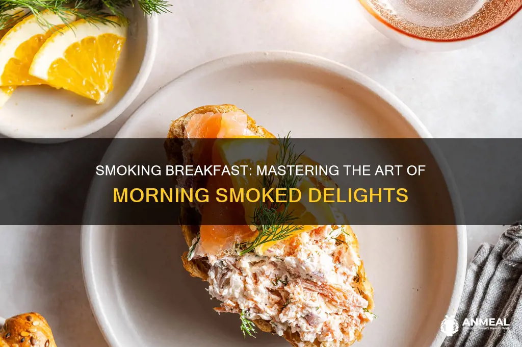 how to smoke breakfast