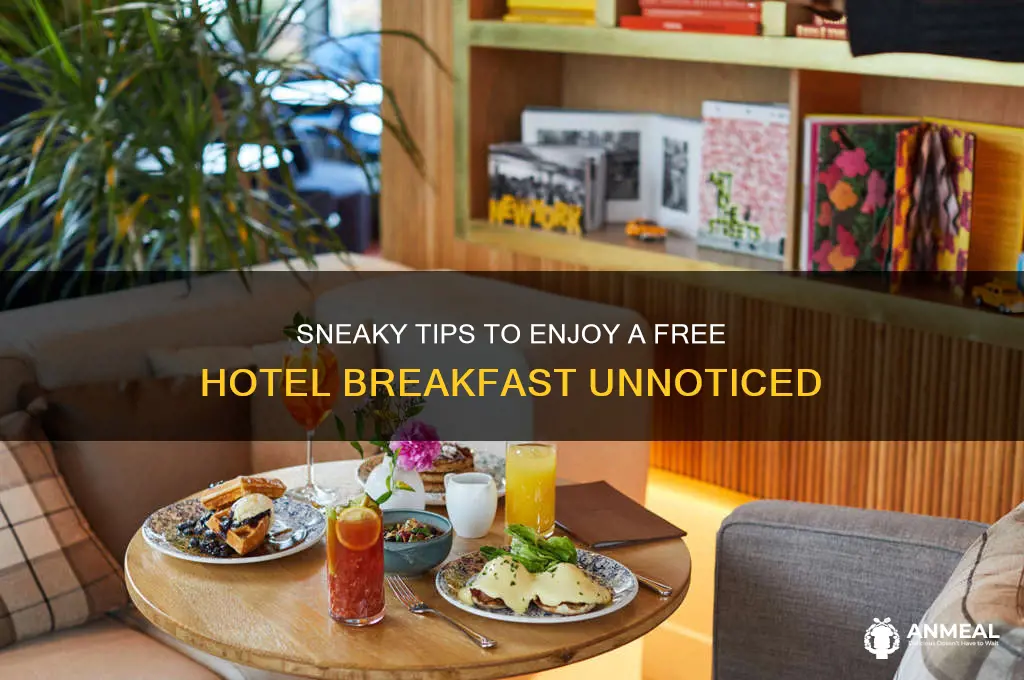 how to sneak into a hotel breakfast