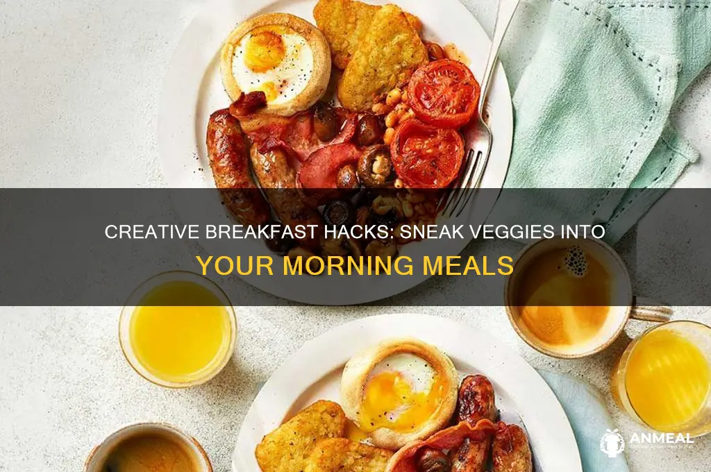 how to sneak vegetables into breakfast
