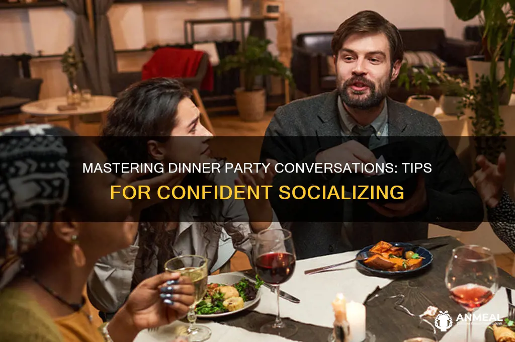 how to socialize at a dinner party