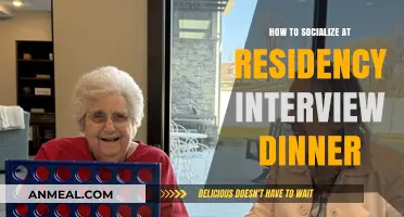 Mastering Residency Interview Dinners: Tips for Confident Socializing