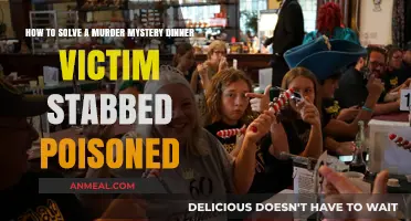 Unraveling the Deadly Plot: Solving a Stabbed and Poisoned Dinner Mystery