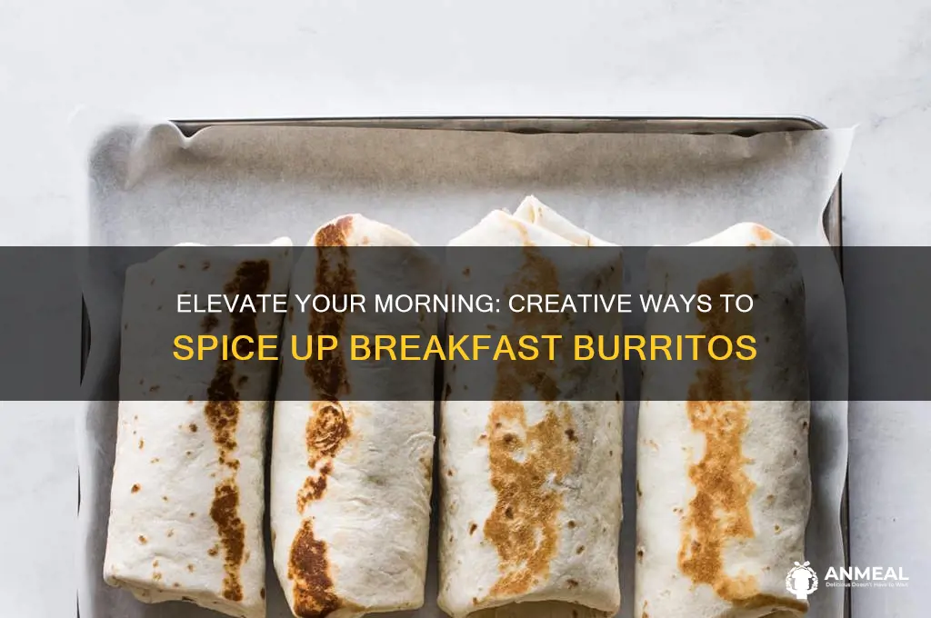 how to spice up breakfast burritos