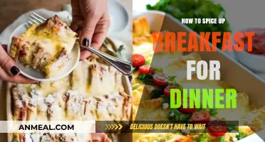 Breakfast for Dinner: Creative Ways to Spice Up Your Evening Meal