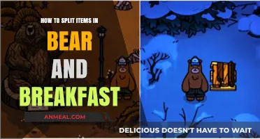 Mastering Item Splitting in Bear and Breakfast: Tips and Tricks